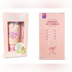 Barbie x Stanley Quencher H2.0 40oz Tumbler Just Peachy NEW